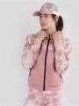 pulover cu gluga pt. femei Fundango Draug Sweatshirt roz 1