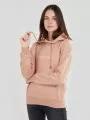 pulover cu gluga pt. femei Fundango Haley Hooded Sweatshirt roz 1
