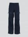 pantaloni de schi Fundango Mugo Fullzip Pants Jr albastru inchis 1