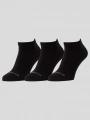 ciorapi sport Fundango NOSHOW BASIC 3 PACK negru 1