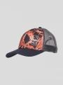 sapca de baseball pt. femei Fundango Amos Truck Driver Hat albastru inchis 1